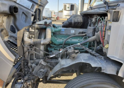 this image shows mobile truck engine repair in New York